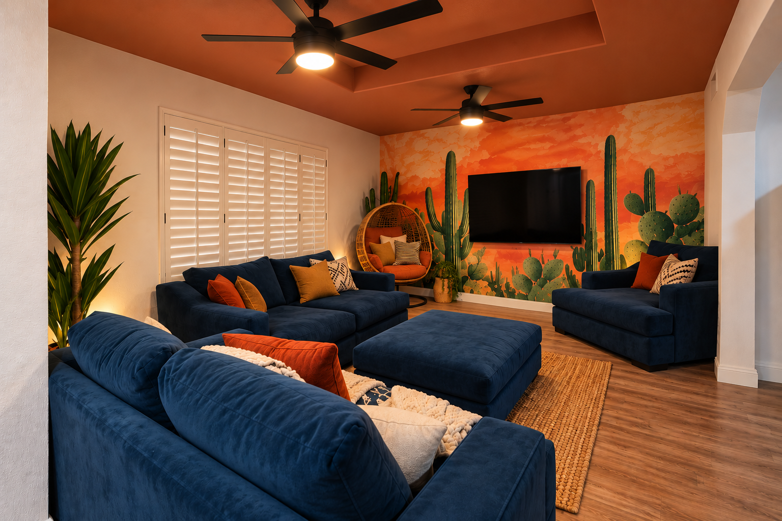 Living Room staging concept