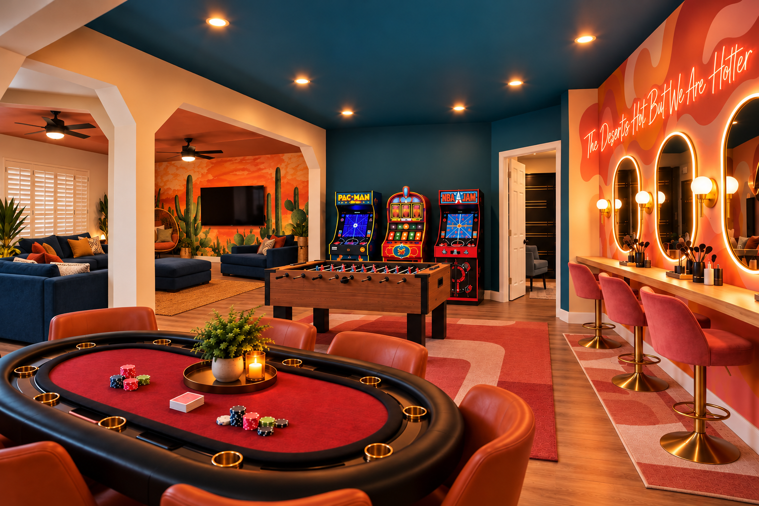 Game Room staging concept