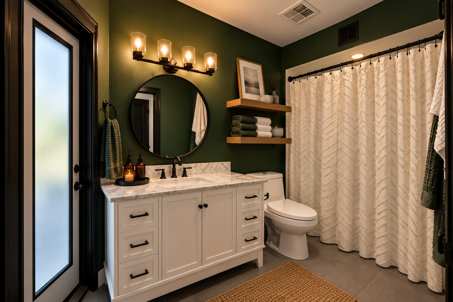 Master Bathroom staging concept