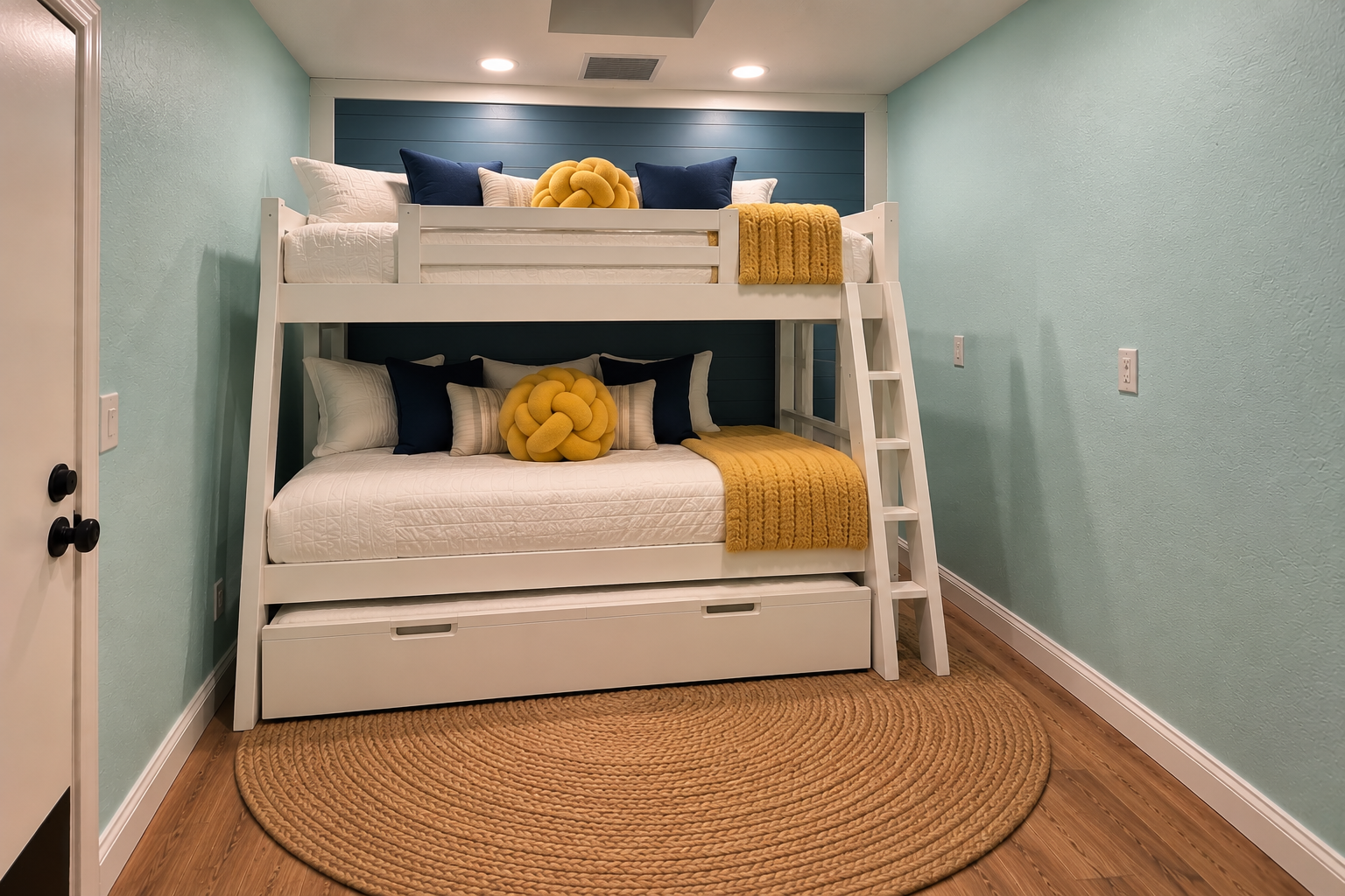 Garage Bedroom staging concept